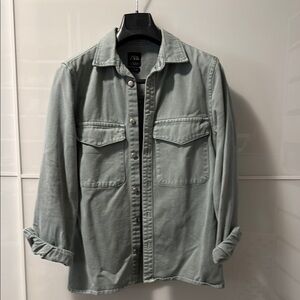 Zara Men's Mint Lightweight Jacket